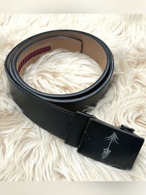 Nexbelt Black Leather Belt 1 3/8”